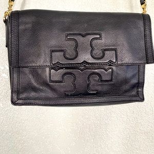 Tory Burch Cross Body Hand Bag Black